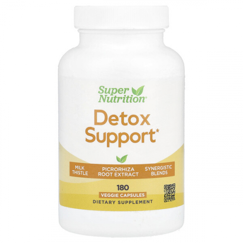 Super Nutrition, добавка для поддержки детоксикации, растительные капсулы