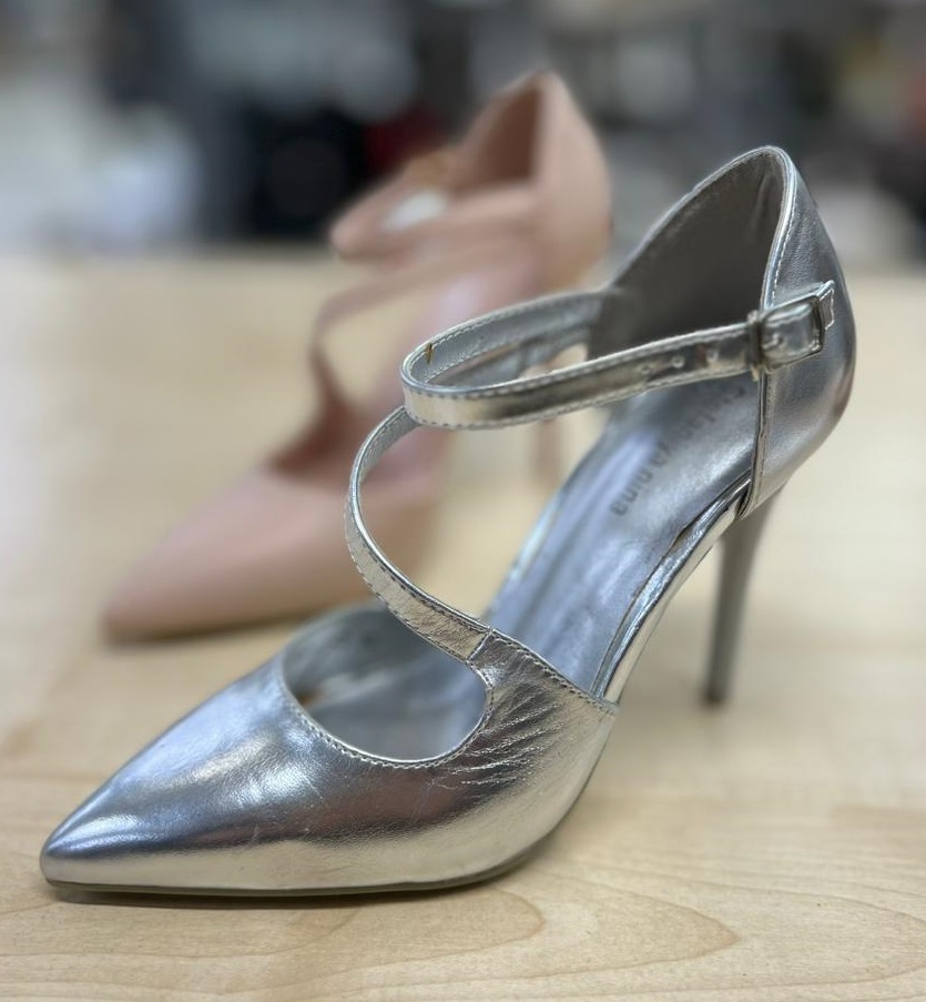 Stefanniya nina 6280-2Z Туфли женские серебр иск кожа