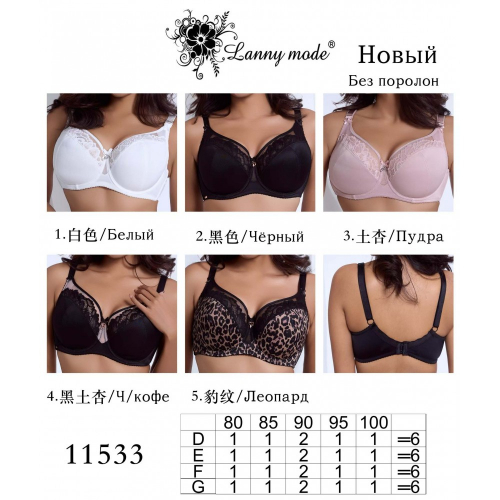АРТ. 11533 БЮСТГАЛЬТЕР Lanny mode Д Е F G