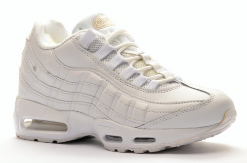 Sport + NK S755-2 Кроссовки бел нат (прессов) кожа, комби мех (нат+иск)