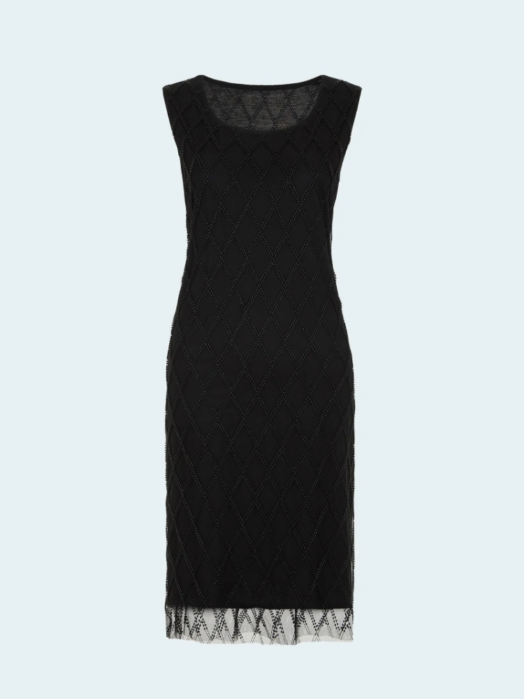 Платье мини с бисером ,
100% полиэстер ,