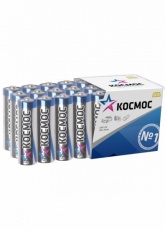 Космос (мизинчиковые) алкалиновые батарейки 20 шт.