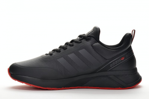 Sport + ADD DA267-11 Кроссовки чер кожа