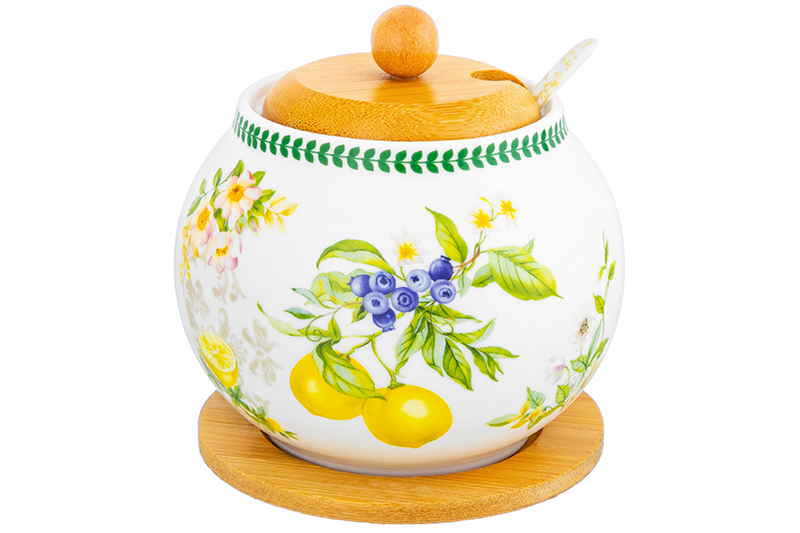 Сахарница 620 мл 11*11*12 см