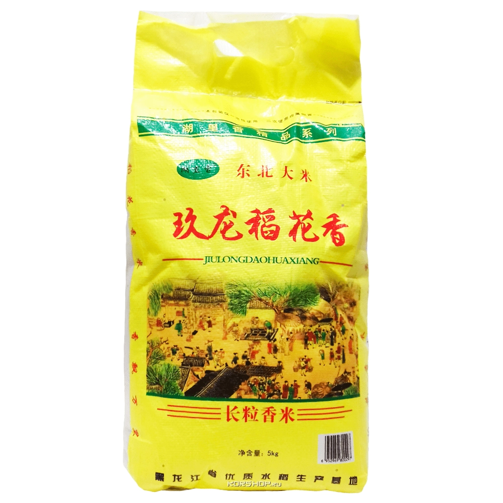 Элитный среднезерный рис фушигон, Китай, 5 кг Акция