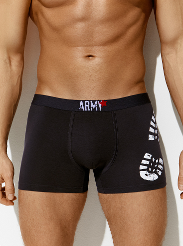 331р 414р OmU 1234-24B Courage Боксеры мужские с открытой резинкой, CO, OMSA