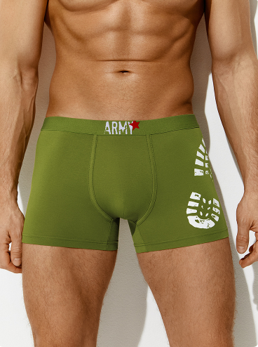 331р 414р OmU 1234-24B Courage Боксеры мужские с открытой резинкой, CO, OMSA