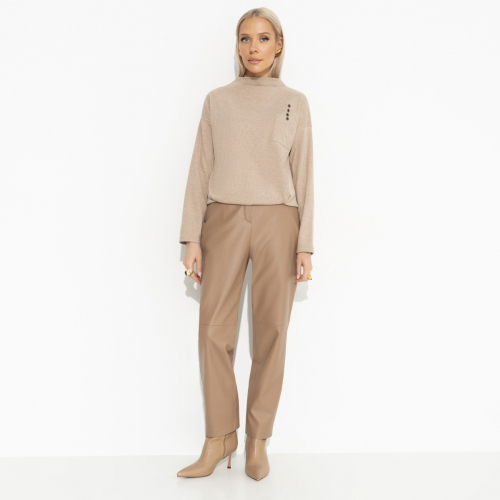Джемпер с напуском, Долгожданное приглашение (beige)