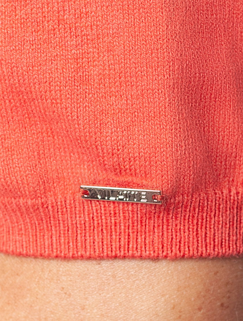 Джемпер тонкой вязки из хлопка с кашемиром