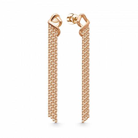 Серьги позолоченные серебро 925*