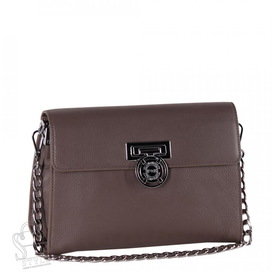 Сумка женская кожаная 1593-1Y d.apricot Polina&Eiterou/30