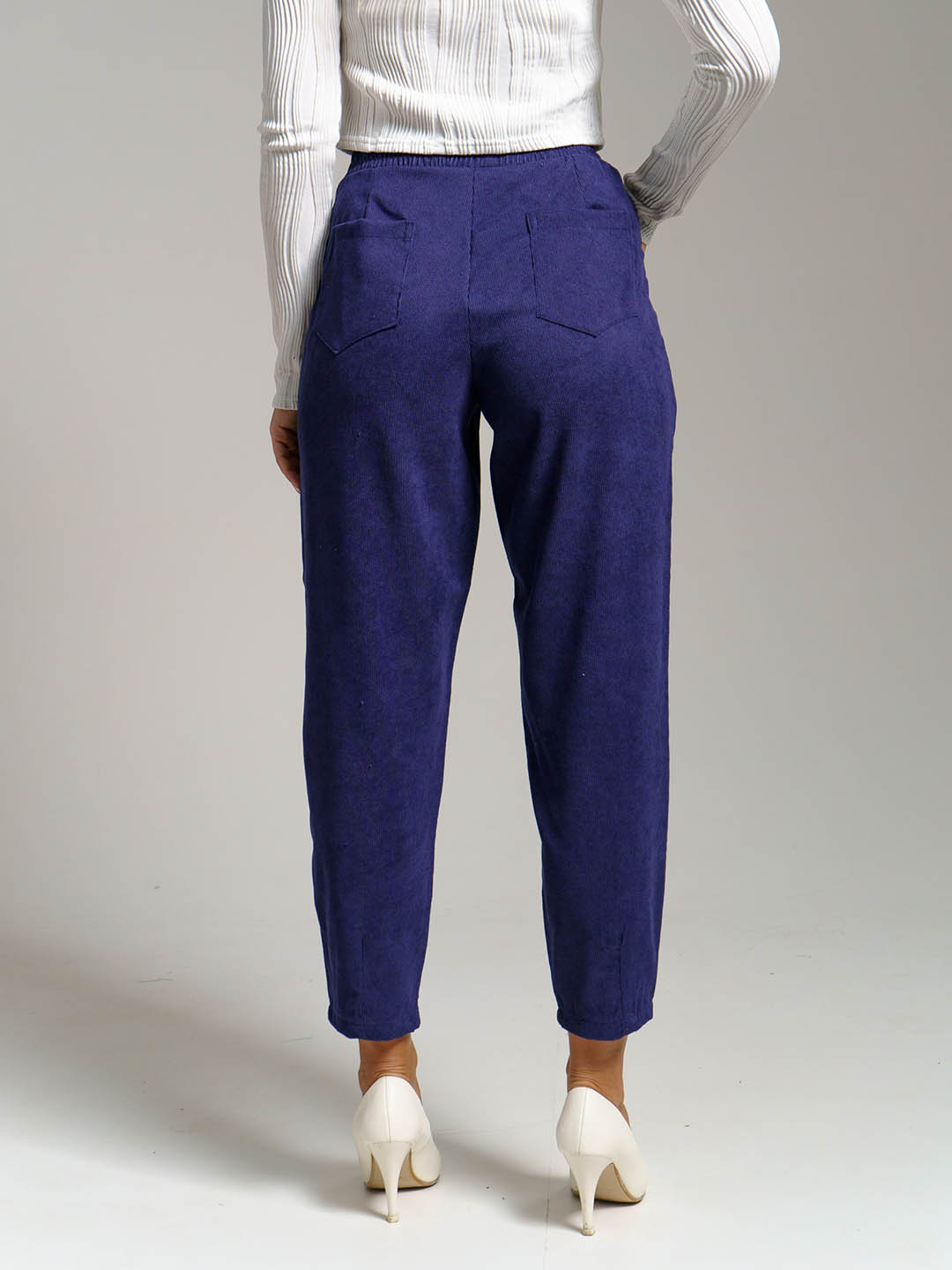 Брюки жен. ТПС-1440/6 (вельвет) фиолетовый