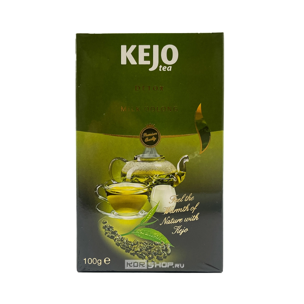 Зеленый чай молочный улун детокс Milky Oolong Detox KejoTea, Россия, 100 г Акция
