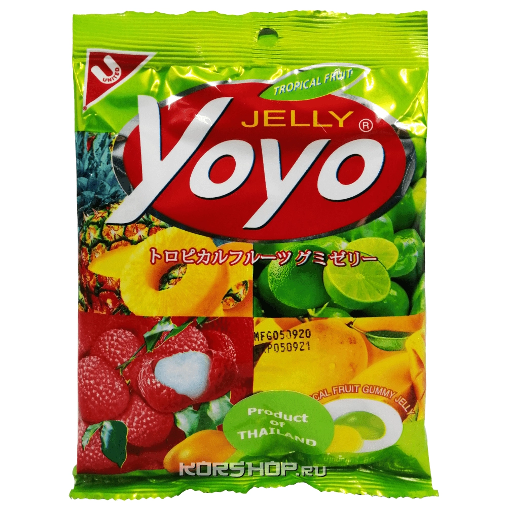 Желейные конфеты с натуральным соком