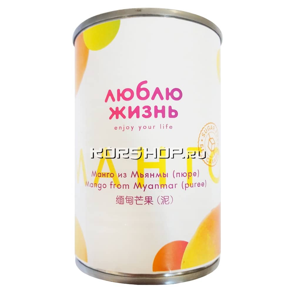 Пюре из манго «Люблю жизнь», Мьянма, 430 г Акция