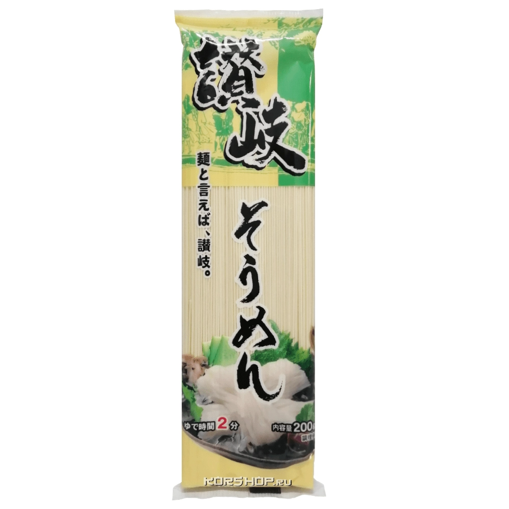 Лапша Сомен Sanuki Shisei, Япония, 200 г Акция