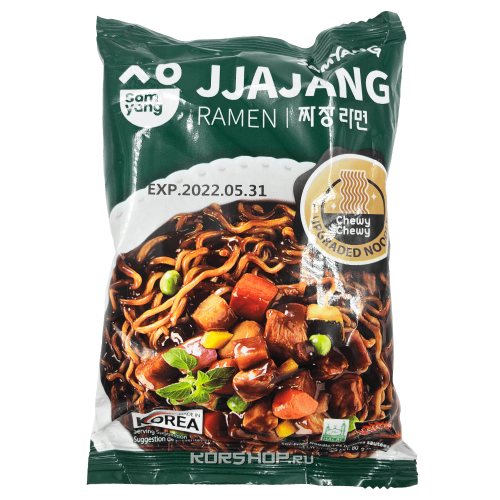 Лапша б/п рамен в соусе чачжан Samyang, Корея, 80 г Акция