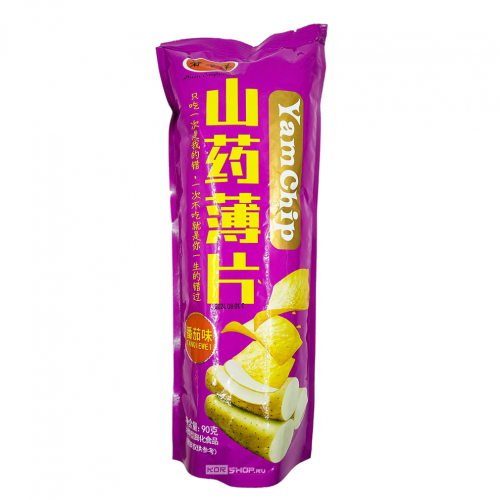Чипсы со вкусом томата Yamchip, Китай, 90 г. Срок до 30.04.2025.Распродажа