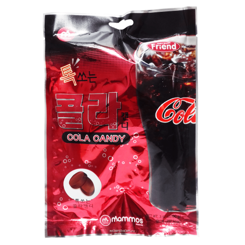 Карамель со вкусом колы Mammos, Корея, 80 г Акция