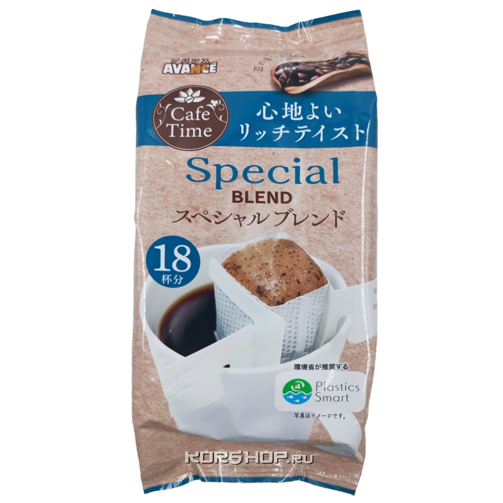 Кофе Эйванс Спешиал Бленд (дрип-пакеты) Kunitaro Avance, Япония, (16 шт * 6 г) 96 г Акция