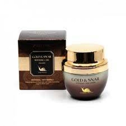 3W GOLD & SNAIL Крем для лица восстанавливающий с экстрактом золота и муцина улитки GOLD & SNAIL INTENSIVE CARE CREAM, 55g