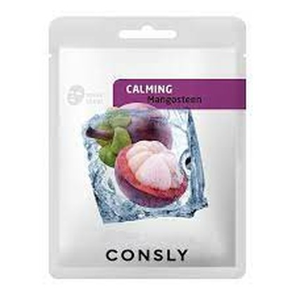 Маска для лица тканевая успокаивающая с экстрактом мангостина Mangosteen Calming Mask Pack 20мл