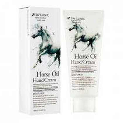 3W HAND Крем для рук с экстрактом лошадиного жира MOISTURIZING HORSE OIL HAND CREAM, 100ml