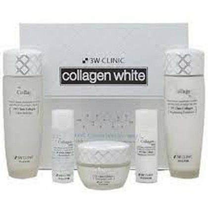 3W COLLAGEN Набор уходовой косметики с коллагеном COLLAGEN WHITENING SKIN CARE 3 ITEMS SET