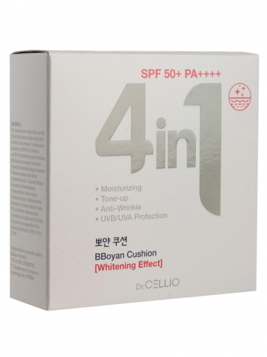 Крем-кушон для лица осветляющий Dr.CELLIO Dr.G50 4 IN 1 BBOYAN CUSHION (Whitening) #13