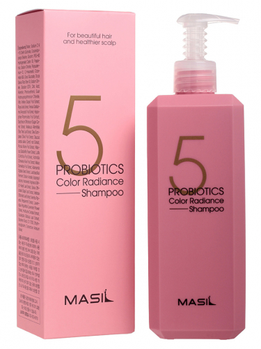 Шампунь для окрашенных волос с пробиотиками MASIL 5 PROBIOTICS COLOR RADIANCE SHAMPOO 500ml