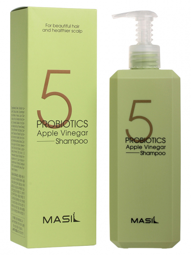 Шампунь от перхоти с яблочным уксусом MASIL 5 PROBIOTICS APPLE VINEGAR SHAMPOO 500ml