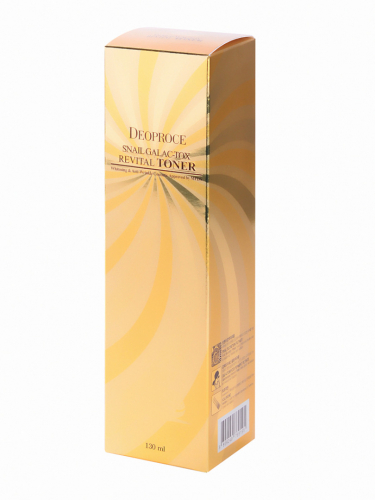 ДП Snail Тонер для лица с муцином улитки DEOPROCE SNAIL GALAC REVITAL TONER 130ml