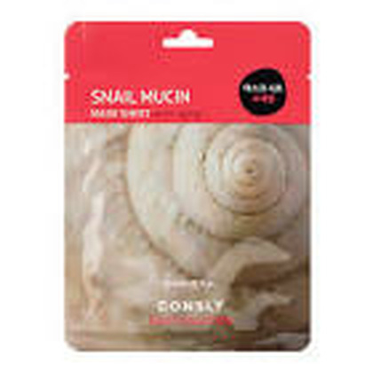 Маска тканевая для лица с муцином улитки, Snail Mucilom 25мл, Consly