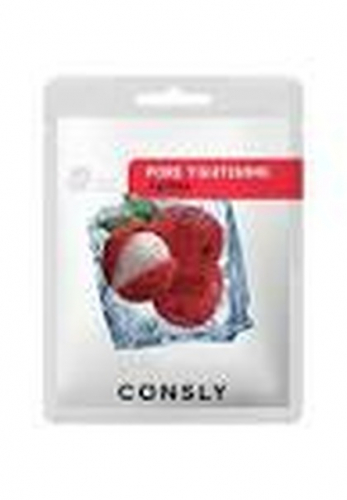 Маска тканевая сужающая поры с экстрактом личи Lychee Pore-Tightening Mask Pack, 20мл