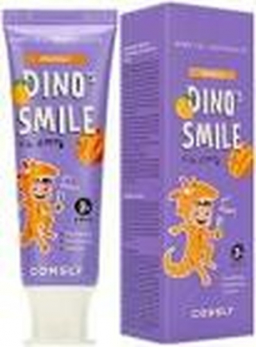 Паста зубная гелевая детская Dino's Smile с ксилитом и вкусом манго, 60г Consly