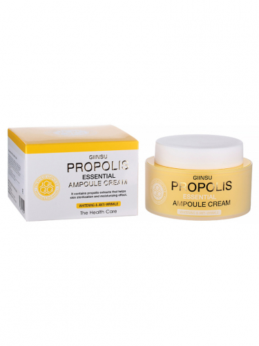 Крем для лица с экстрактом прополиса GIINSU PROPOLIS ESSENTIAL AMPOULE CREAM,65мл