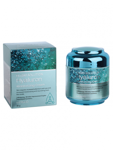 Крем для лица на основе гиалуроновой кислоты Dr. CELLIO Dr.G90 SOLUTION HYALURON MOISTURIZING CREAM