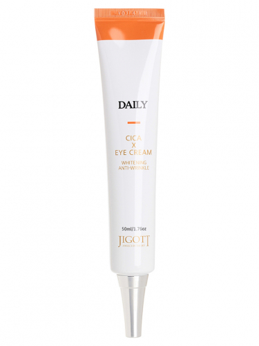 JGT Cica Крем для кожи вокруг глаз с центеллой азиатской Jigott Daily Real Cica Eye Cream, 50ml