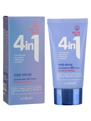 Крем ББ для лица Dr.CELLIO 4 IN 1 SANDEUNHAN BB CREAM
