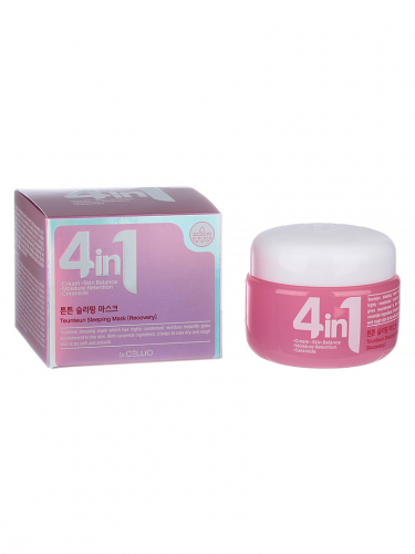 Маска для лица ночная с керамидами Dr.CELLIO Dr.G50 4 IN 1 TEUNTEUN SLEEPING MASK (Ceramide)