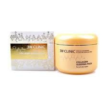 3W COLLAGEN Маска для лица укрепляющая ночная COLLAGEN SLEEPING PACK, 100ml