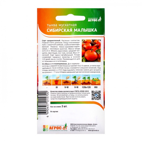 Семена Тыква