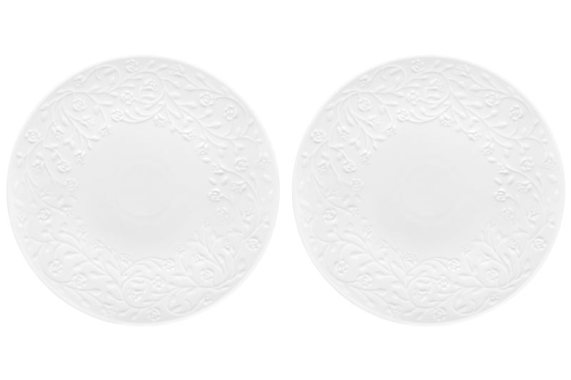 Набор тарелок для закуски 2 пр. 23*23*2,5 см