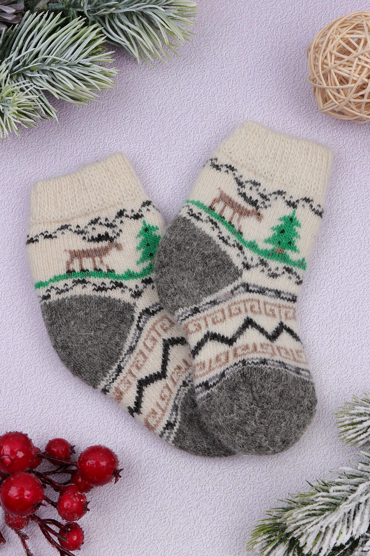 Носки детские шерстяные №НШ310 (17/109)