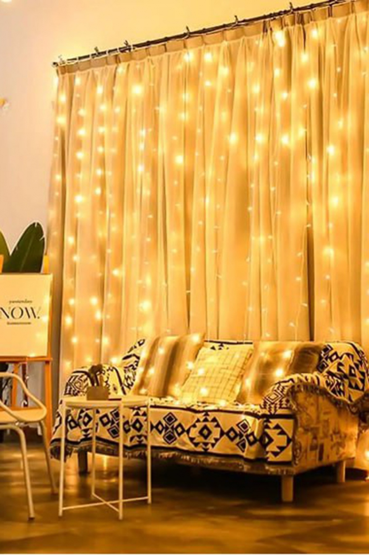 Гирлянда новогодняя (штора) №ГРЛ004-1 (24/615)