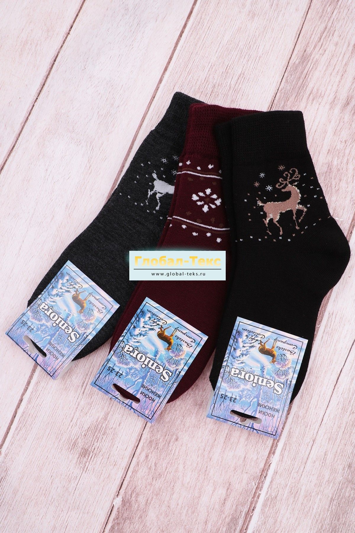 Носки женские Seniora (махра) №ЗЖ-2 (14/508) - 37-40