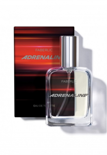 Туалетная вода для мужчин Adrenaline, 35 мл 