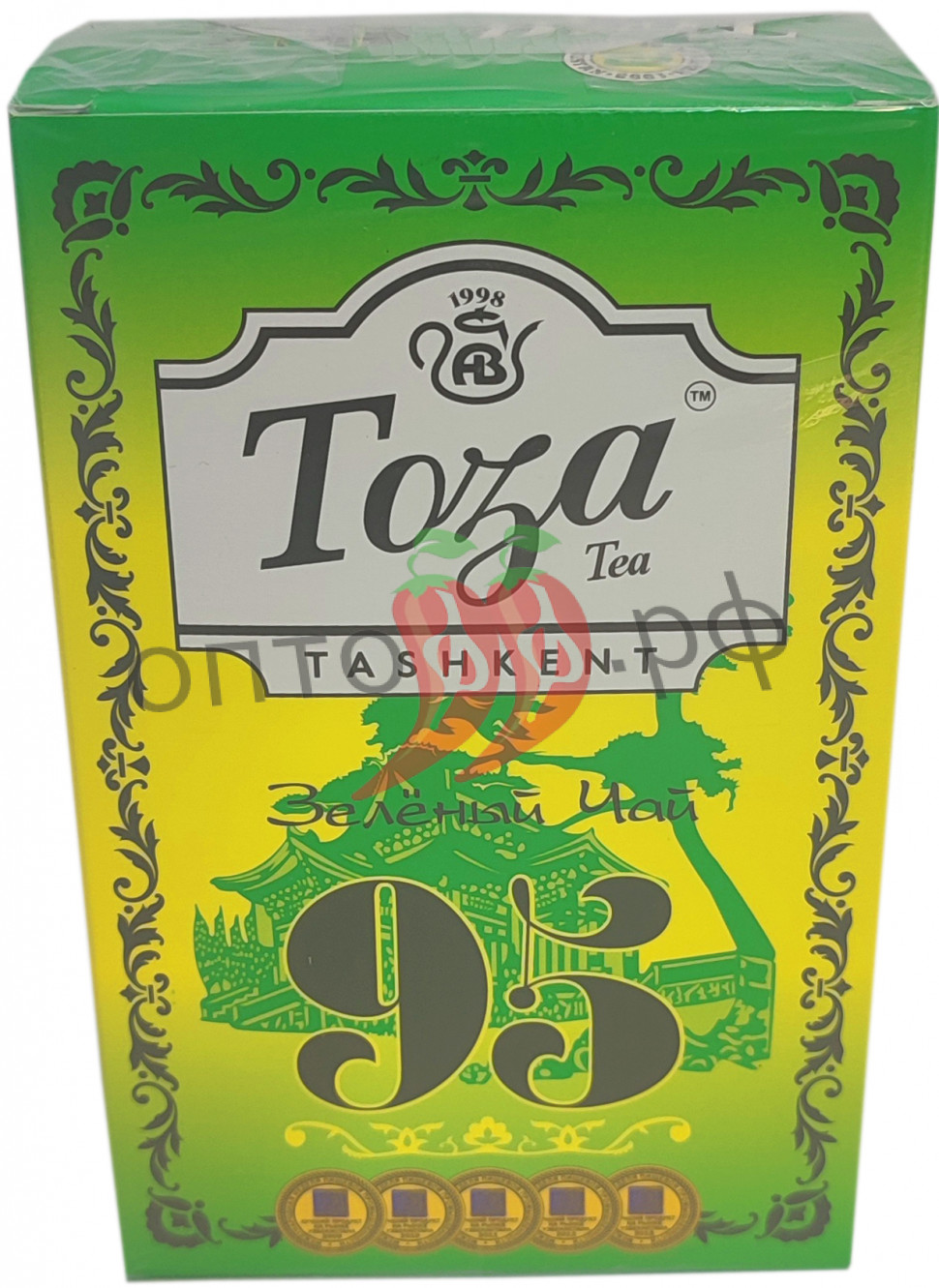 Чай Тоза №95 зеленый 400гр (кор*60)
