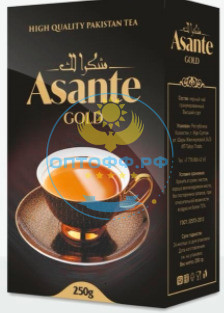 Чай ASANTE голд 250 гр гранулированный (кор*40)
