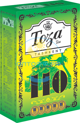 Чай Тоза №110 зеленый 80гр (кор*120)